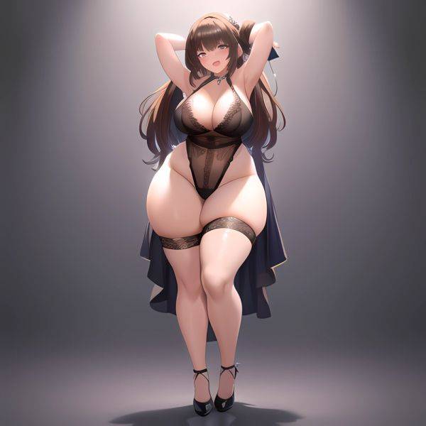 Smiling Open Mouth Sexy Naughty Lingerie Big Ass Very Thick Obese 1 4 Absurdres Blush 1 1 Highres Detail Masterpiece, 1747310306 - AIHentai - aihentai.co on pornsimulated.com