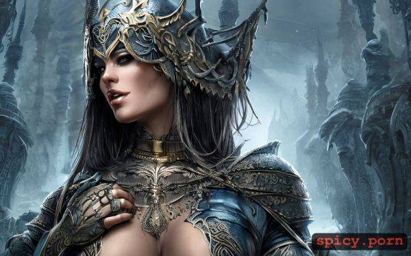 Style dark fantasy v2, in jeans, masterpiece, 8k, wearing armor - spicy.porn on pornsimulated.com
