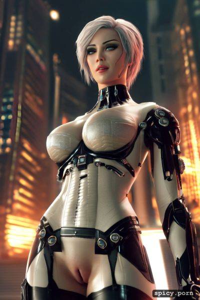 Complex, volumetric lighting, a fetish sex fembot character - spicy.porn on pornsimulated.com