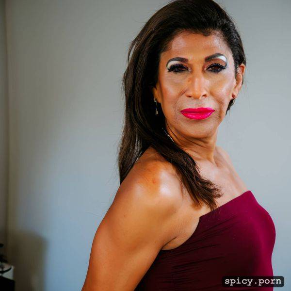 Vulgar clothes, thin eyebrows, 55 years old, thin body, latino - spicy.porn on pornsimulated.com