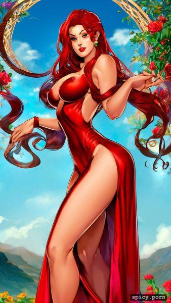 Jessica rabbit, intricate, 1woman, digital art, key visual, highly detailed - spicy.porn on pornsimulated.com