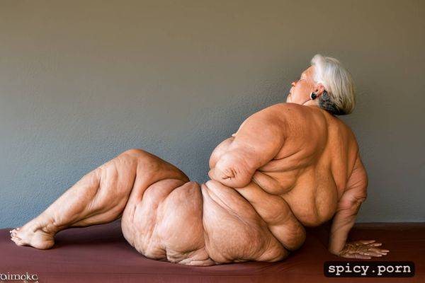 Two 70 year old lady, fat ass, ultra realistic, legs wide open - spicy.porn on pornsimulated.com