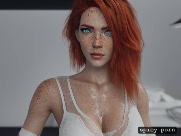 Swallow cum, wet body, young face, 4k, white stockings, ultra detailed - spicy.porn on pornsimulated.com