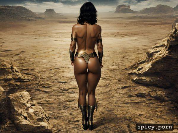 Oiled skin, view from behind, chop black hair, realistic skin - spicy.porn on pornsimulated.com