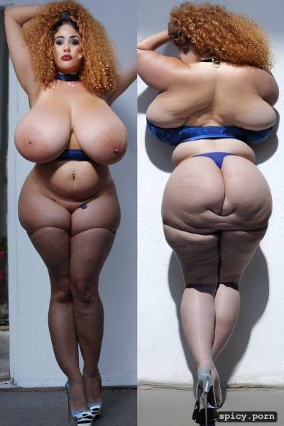 Morbidly obese, chubby woman, tall, obese, choker, busty, realistic - spicy.porn on pornsimulated.com