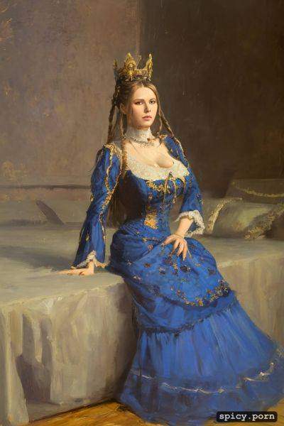 Sweating, elaborate court dress, ilya repin oil painting, deep fuck - spicy.porn on pornsimulated.com