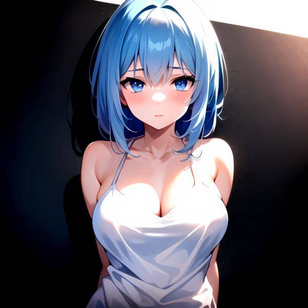 1girl Sexy Blue Eyes Arms Behind Back Facing The Camera Looking At The Camera, 3448132945 - AIHentai - aihentai.co on pornsimulated.com