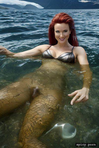 Strongly undernourished thick body, fish entering pussy, underwater fantastic sea scenario perfect face - spicy.porn on pornsimulated.com