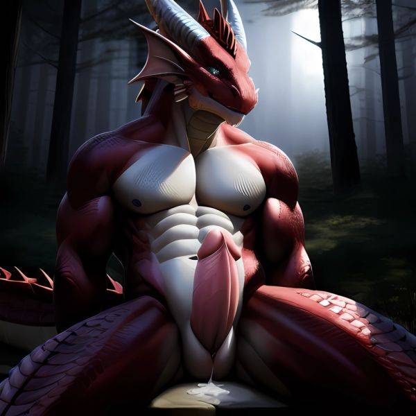 Anthro Dragon Male Solo Abs Cum Dripping Muscular Dragon Penis Genital Slit Furry Sitting Realistic Scales Detailed Scales Textu, 1972811382 - AIHentai - aihentai.co on pornsimulated.com