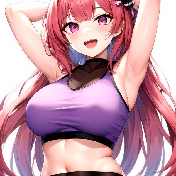 1girl D Absurdres Armpits Arms Behind Head Azur Lane Blush Breasts Bremerton Azur Lane Crop Top Highres Large Breasts Looking, 4058003835 - AIHentai - aihentai.co on pornsimulated.com