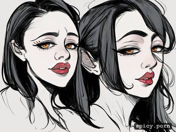 Thai girl, intricate line drawings, portrait, pen and ink, trending on artstation - spicy.porn - Thailand on pornsimulated.com