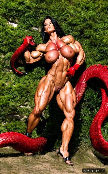 Wipped, highres, peril, pain, agony, masterpiece, punished, nude muscle woman vs dragon - spicy.porn on pornsimulated.com
