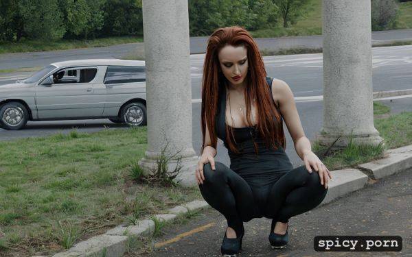 26 years old, pee through nylons or pantyhose, pissing in public - spicy.porn on pornsimulated.com