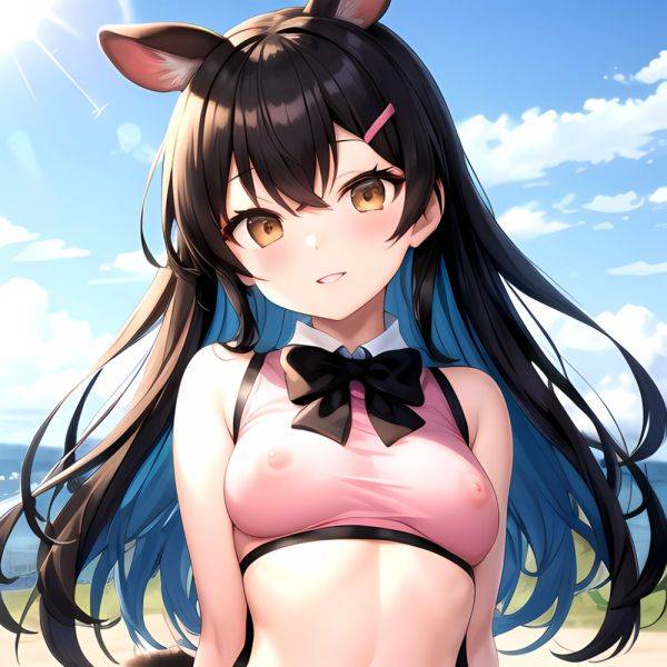 1girl Aardvark Kemono Friends Animal Ears Bare Shoulders Black Bow Black Bowtie Black Hair Bow Bowtie Breasts Brown Eyes Cropped, 278792491 - AIHentai - aihentai.co on pornsimulated.com