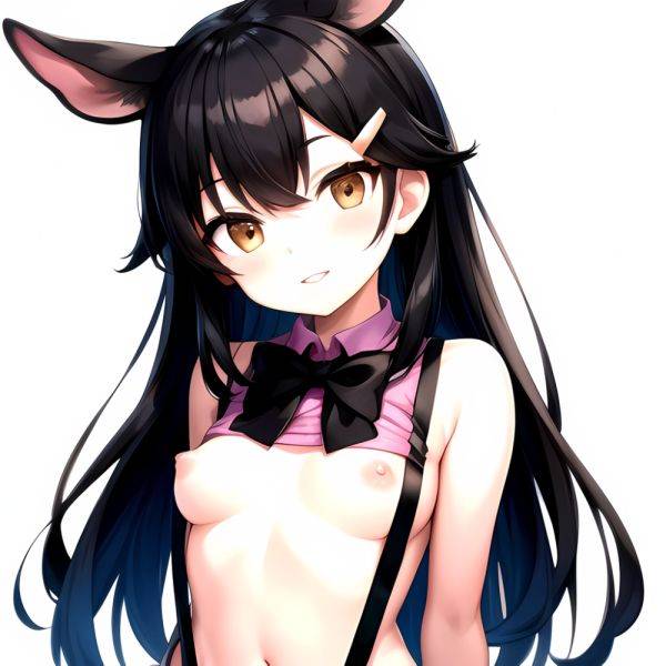 1girl Aardvark Kemono Friends Animal Ears Bare Shoulders Black Bow Black Bowtie Black Hair Bow Bowtie Breasts Brown Eyes Cropped, 158077886 - AIHentai - aihentai.co on pornsimulated.com