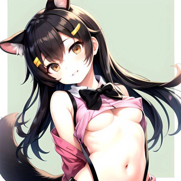 1girl Aardvark Kemono Friends Animal Ears Bare Shoulders Black Bow Black Bowtie Black Hair Bow Bowtie Breasts Brown Eyes Cropped, 6848358 - AIHentai - aihentai.co on pornsimulated.com