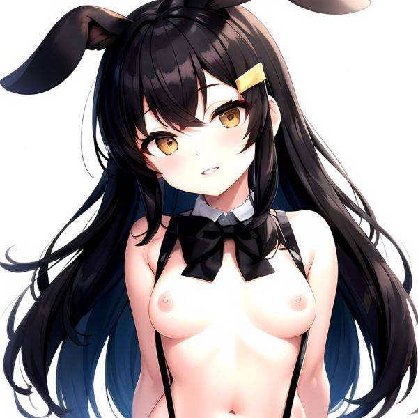1girl Aardvark Kemono Friends Animal Ears Bare Shoulders Black Bow Black Bowtie Black Hair Bow Bowtie Breasts Brown Eyes Cropped, 2428638009 - AIHentai - aihentai.co on pornsimulated.com