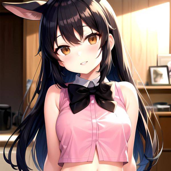 1girl Aardvark Kemono Friends Animal Ears Bare Shoulders Black Bow Black Bowtie Black Hair Bow Bowtie Breasts Brown Eyes Cropped, 544164130 - AIHentai - aihentai.co on pornsimulated.com