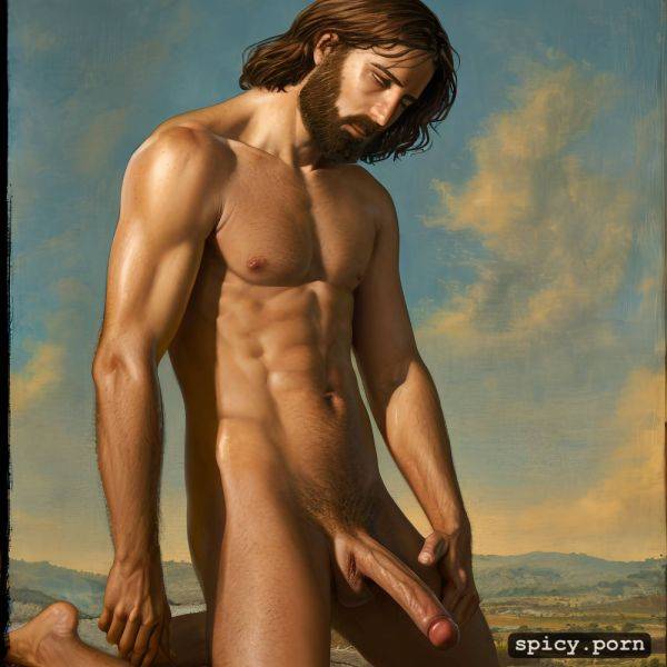 Jesus christ, big hard dick, mary magdalen kneeling before him - spicy.porn on pornsimulated.com