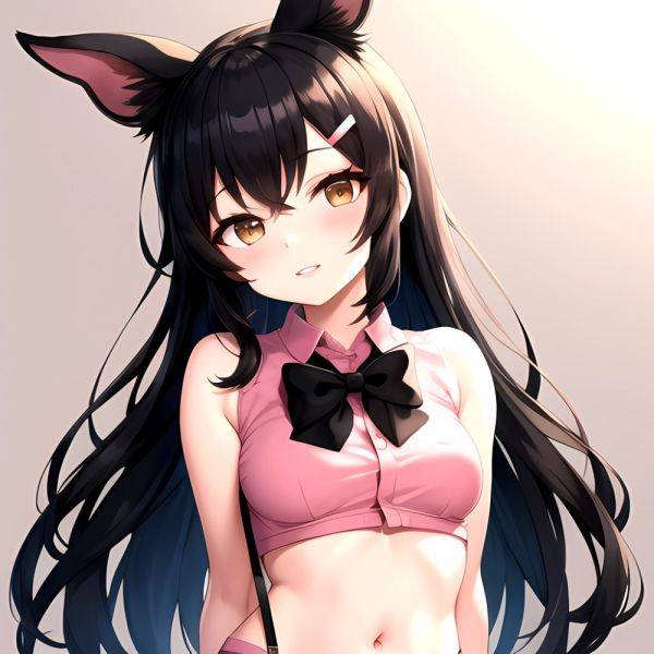 1girl Aardvark Kemono Friends Animal Ears Bare Shoulders Black Bow Black Bowtie Black Hair Bow Bowtie Breasts Brown Eyes Cropped, 1470292768 - AIHentai - aihentai.co on pornsimulated.com