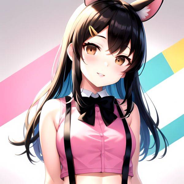 1girl Aardvark Kemono Friends Animal Ears Bare Shoulders Black Bow Black Bowtie Black Hair Bow Bowtie Breasts Brown Eyes Cropped, 1456136801 - AIHentai - aihentai.co on pornsimulated.com