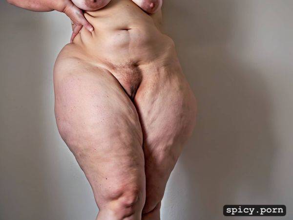 Full body exposed, accent lighting, mandala areolas, fat rolls - spicy.porn on pornsimulated.com