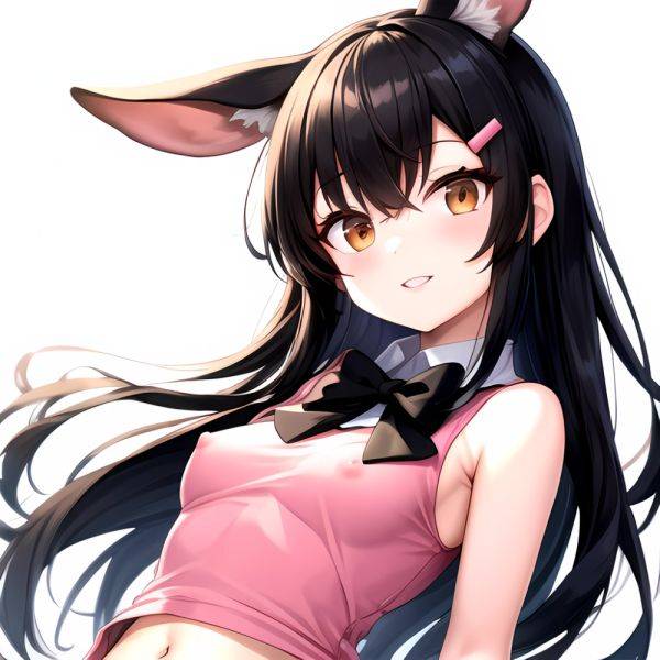 1girl Aardvark Kemono Friends Animal Ears Bare Shoulders Black Bow Black Bowtie Black Hair Bow Bowtie Breasts Brown Eyes Cropped, 4074475762 - AIHentai - aihentai.co on pornsimulated.com