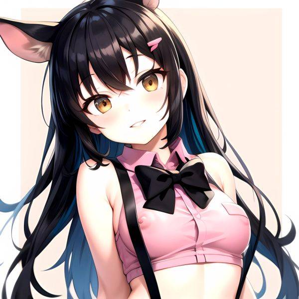 1girl Aardvark Kemono Friends Animal Ears Bare Shoulders Black Bow Black Bowtie Black Hair Bow Bowtie Breasts Brown Eyes Cropped, 728192956 - AIHentai - aihentai.co on pornsimulated.com