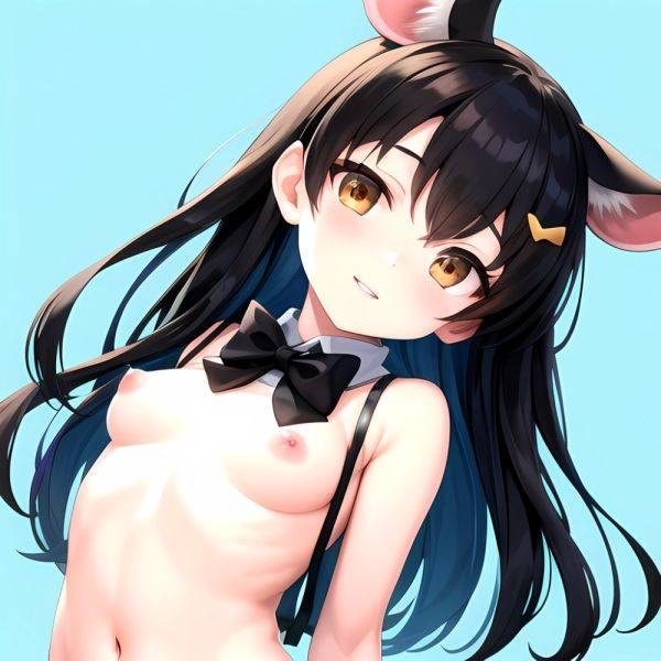 1girl Aardvark Kemono Friends Animal Ears Bare Shoulders Black Bow Black Bowtie Black Hair Bow Bowtie Breasts Brown Eyes Cropped, 3707714210 - AIHentai - aihentai.co on pornsimulated.com