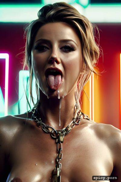 White cum, amber heard, 8k, retrowave, very realistic, very huge dick - spicy.porn on pornsimulated.com