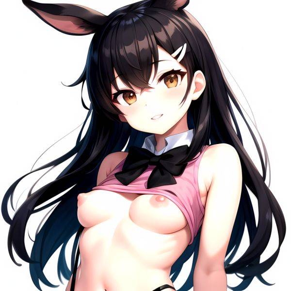 1girl Aardvark Kemono Friends Animal Ears Bare Shoulders Black Bow Black Bowtie Black Hair Bow Bowtie Breasts Brown Eyes Cropped, 804315342 - AIHentai - aihentai.co on pornsimulated.com