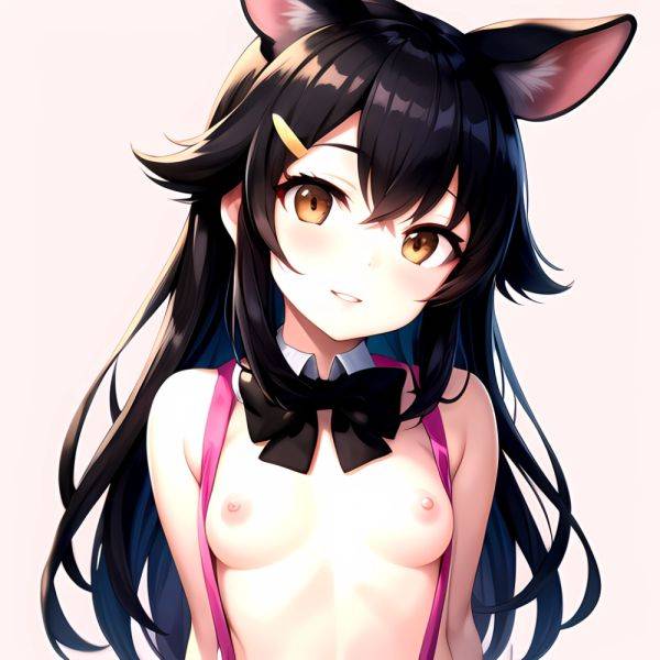 1girl Aardvark Kemono Friends Animal Ears Bare Shoulders Black Bow Black Bowtie Black Hair Bow Bowtie Breasts Brown Eyes Cropped, 2308440064 - AIHentai - aihentai.co on pornsimulated.com