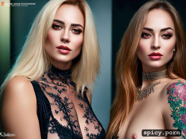 Blue grey eye s, dancing, perfect face, female identical twin sisters - spicy.porn on pornsimulated.com