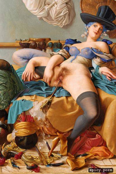 Jeroen bosch and albrecht durer, beautiful blue eyes, thigh high stockings - spicy.porn on pornsimulated.com