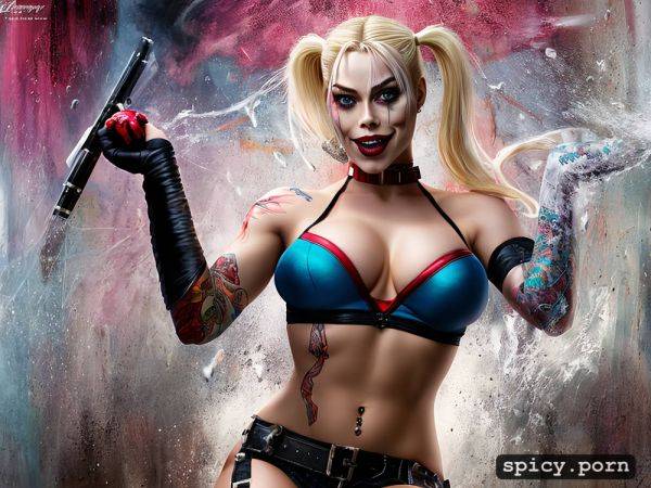Sexy, high detailed, 8k, margot robbie as harley quinn, hdr - spicy.porn on pornsimulated.com