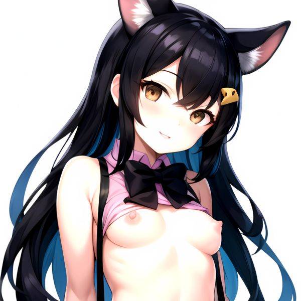 1girl Aardvark Kemono Friends Animal Ears Bare Shoulders Black Bow Black Bowtie Black Hair Bow Bowtie Breasts Brown Eyes Cropped, 1097171955 - AIHentai - aihentai.co on pornsimulated.com
