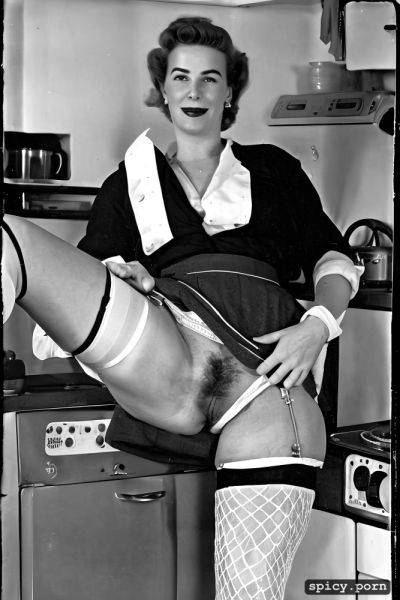Pov, housewife, vintage, ultrarealistic, busty, black and white - spicy.porn on pornsimulated.com