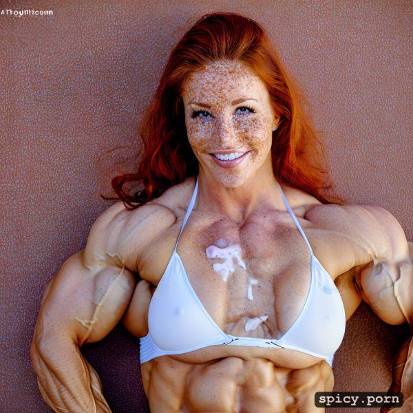 Narrow waist1 8, female bodybuilder1 8, only women, natural red hair - spicy.porn on pornsimulated.com