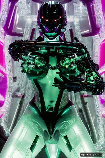 Pissing freely, masumi max as borg queen from star trek, heavy metal style - spicy.porn on pornsimulated.com