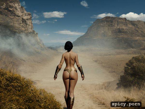 In bright sunlight, view from behind, photo realism, realistic skin - spicy.porn on pornsimulated.com