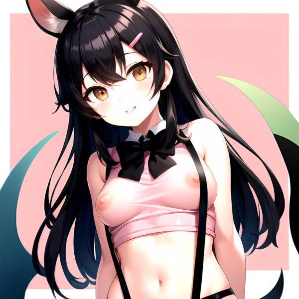 1girl Aardvark Kemono Friends Animal Ears Bare Shoulders Black Bow Black Bowtie Black Hair Bow Bowtie Breasts Brown Eyes Cropped, 550472825 - AIHentai - aihentai.co on pornsimulated.com