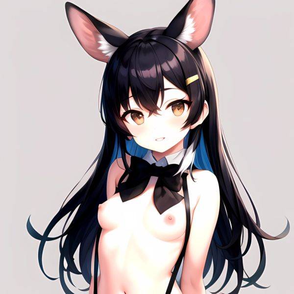 1girl Aardvark Kemono Friends Animal Ears Bare Shoulders Black Bow Black Bowtie Black Hair Bow Bowtie Breasts Brown Eyes Cropped, 1722297176 - AIHentai - aihentai.co on pornsimulated.com