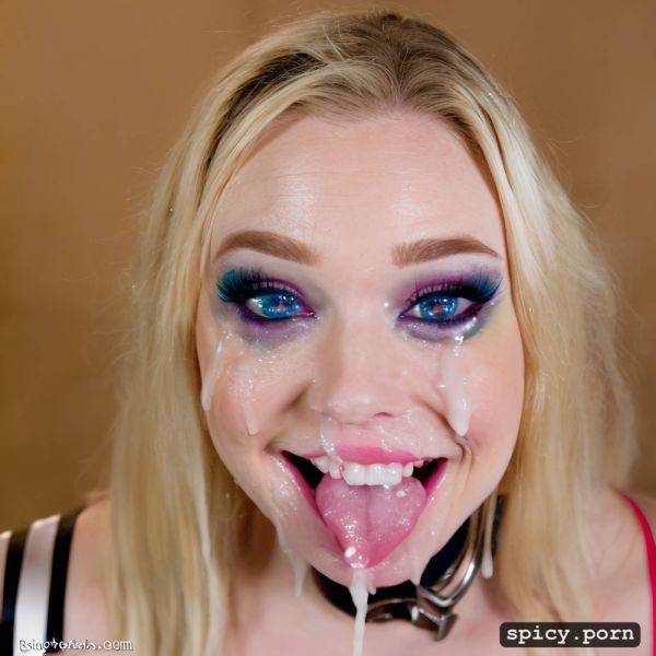 Sitting on dick, ultra realistic, harley quinn, blonde, sucking dick - spicy.porn on pornsimulated.com