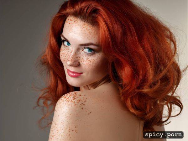 Full body, 18 year old woman, tiny tits, perfect face, red hair - spicy.porn on pornsimulated.com