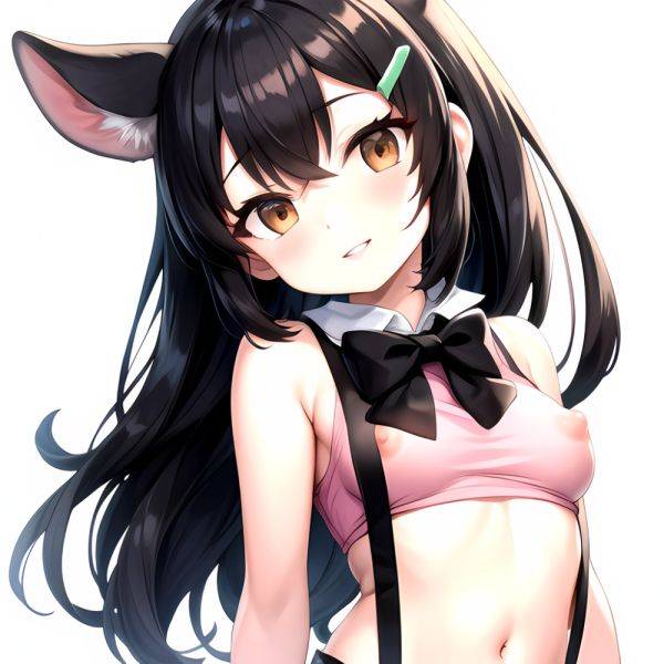 1girl Aardvark Kemono Friends Animal Ears Bare Shoulders Black Bow Black Bowtie Black Hair Bow Bowtie Breasts Brown Eyes Cropped, 1988751619 - AIHentai - aihentai.co on pornsimulated.com