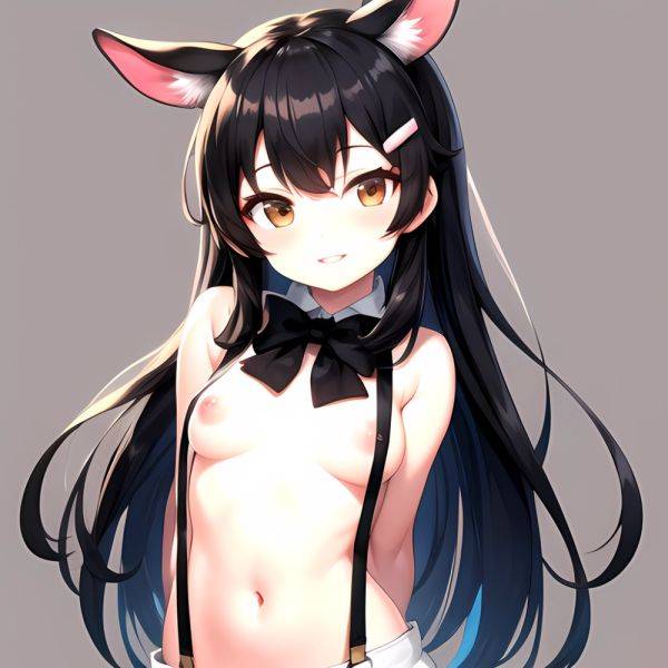 1girl Aardvark Kemono Friends Animal Ears Bare Shoulders Black Bow Black Bowtie Black Hair Bow Bowtie Breasts Brown Eyes Cropped, 2892031273 - AIHentai - aihentai.co on pornsimulated.com