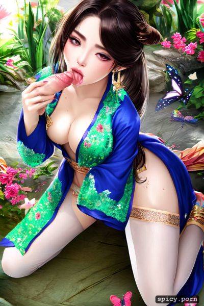 Beautifully rendered anime, dynamic character pose, sophisticated anime character - spicy.porn on pornsimulated.com