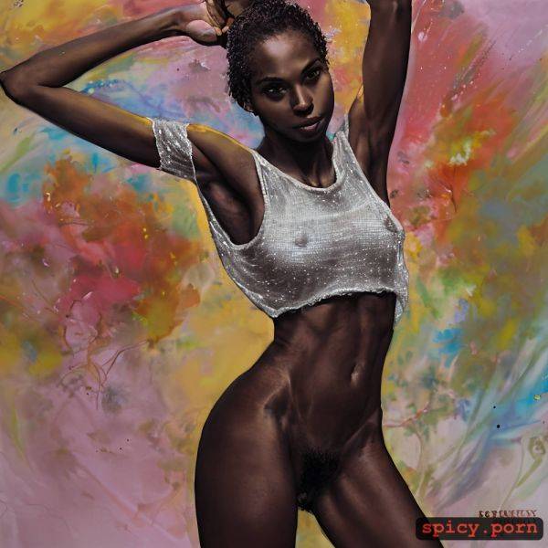 Intricate hair, kenyan girl, intricate boobs, watercolor, small boobs - spicy.porn - Kenya on pornsimulated.com