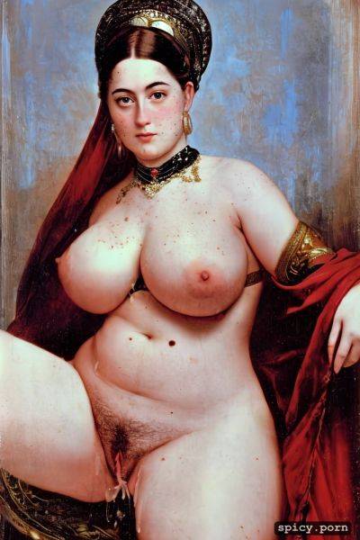 Lush full lips, big glossy innocent eyes, ingres painting, defiant - spicy.porn on pornsimulated.com