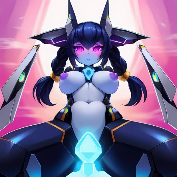 Android Exposed Breasts Pov Gynoid Mecha Girl Robot Robot Girl Twintails Vermana Arms Behind Back, 479611466 - AIHentai - aihentai.co on pornsimulated.com